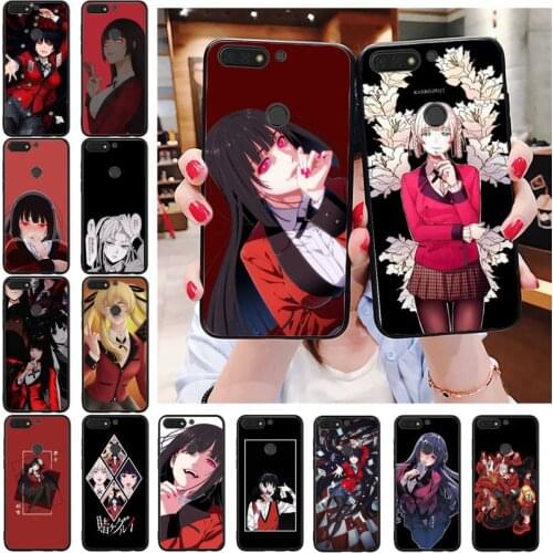 Japanese Anime Kakegurui Jabami Yumeko Phone Case For Huawei Honor 7C 7A 8X 9X 8A 10i 20 10 10X lite 20S 8C 8S 7S 9A