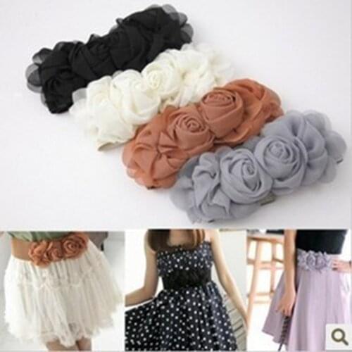 Womens Accessories Hot Sale Female Belt Women Lace Elastic Wide Waist Belts Summer Dress Girdle Bands Ceinture Femme