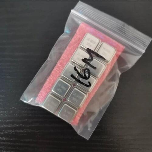 10pcs 16MHZ 16.000MHZ 16M In-line active crystal oscillator clock square half size DIP-4 OSC