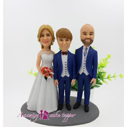 2019 AMAZING CAKE TOPPER Toys I am going to marry you today And Groom Gifts Ideas Customized Figurine Valentines Day