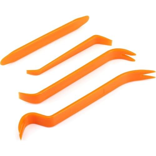 4Pcs Plastic Trim Removal Tool for Automobile Audio Door Clip Panel Dashboard Car DVD Player Auto Car Trim Removal Tool Set