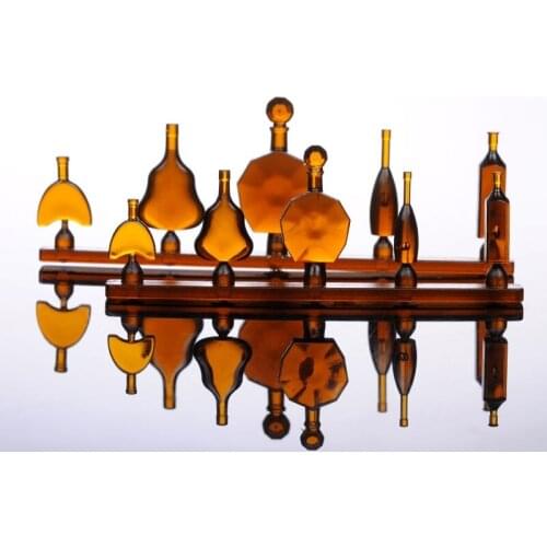 50 sets of 1/25scale model of the bottle landscape landscape pattern layout design