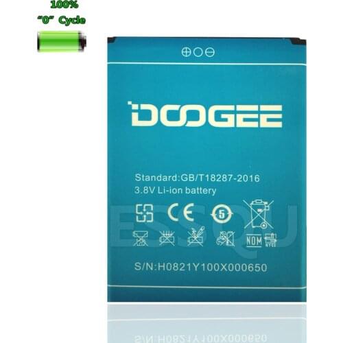 2200mAh Battery For DOOGEE Nova Y 100X Y100x Y100 X Cell Phone Accumulator AKKU
