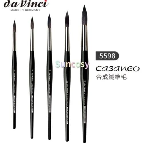 Da Vinci Watercolor Series 5598 Casaneo Paint Brush, Ink and Sketching Painting ,Round New Wave Synthetics