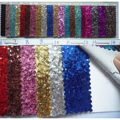 Glitter colorful sequins PU leather cloth bottom/ glitter leather/ cadeira para carro/ accessories for leather shoes/ tecido
