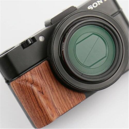 Wood Hand Grip Thumb Rest Sticker For SONY RX100 M6 M5 M4 RX100