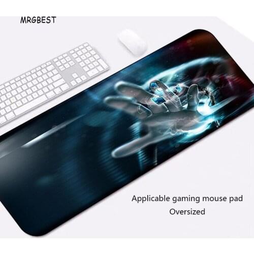 MRGBEST Gaming Mouse Pad Large Size Science Picture Non-slip Nature Rubber Mats with Locked Edge for Player or Office Worker