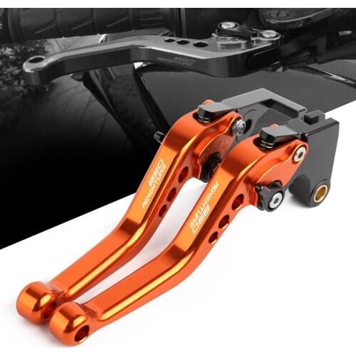 Motorcycle short Adjustable brake clutch levers For KTM 890 ADV Adventure / R 2020 With LOGO 890 ADVENTURE