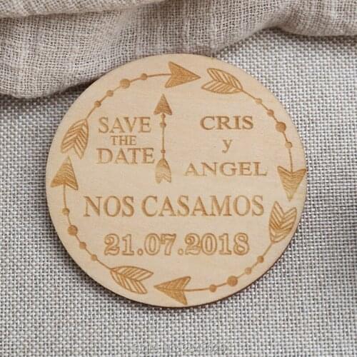 Laser cut Rustic arrow save the date wholesale laser cutting wedding invitation cards,Wedding Keepsake Magnet