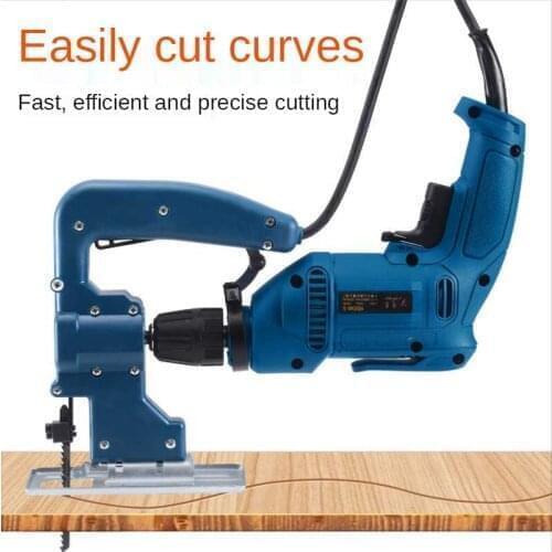 Multifunctional Reciprocating Saw File Adapter Professional Electric Drill Saw Converter Power Drill to Jig Saw Wood Cutter