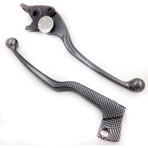 Motorcycle Brake Clutch Hand Levers for Suzuki Gsxr 600 750 Katana 750F Sv650 Sv650S Carbon Black
