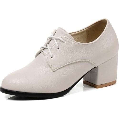 2018 age season new leisure comfortable thick with round head with 32-45 womens shoes size code 18122