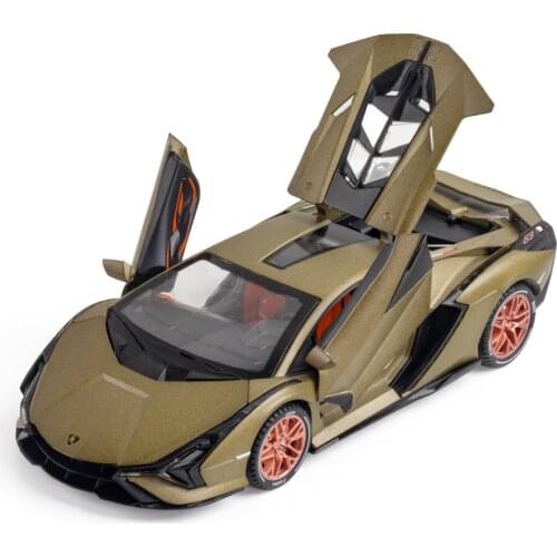 New Arrival 1:24 Scale Lamborghini SINA Sport Car Alloy Car Diecasts Toy Vehicle Model Car Kids Gift V263
