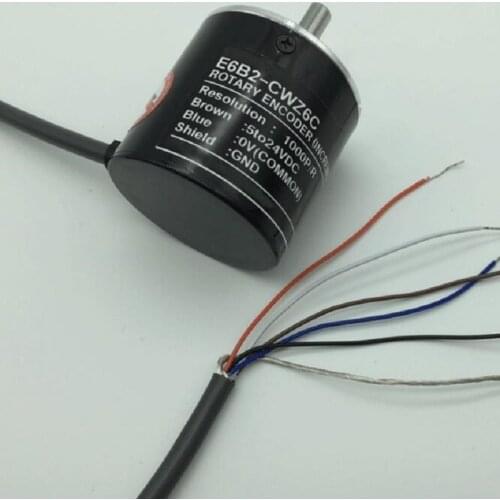 Omron E6B2-CWZ3E optical rotary encoder 38mm voltage output