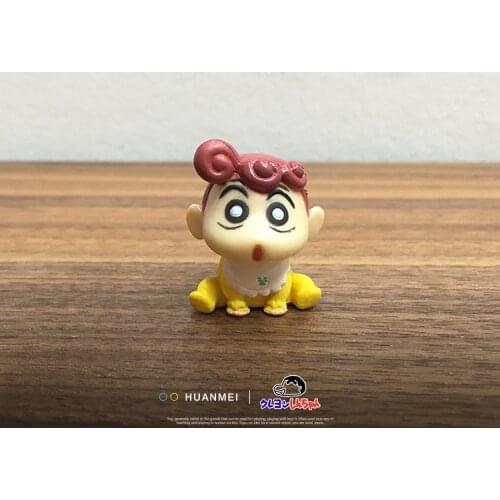 Cra Yon Shin Chans Cute Funny Doll Figure Doll Model Ornaments Student Teenagers Birthday Quality Deformation Gifts