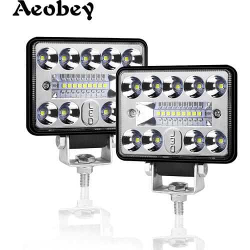 12V 54W Wrok Light Led Bar LED Lightbar 3030 LED 18SMD for Truck Tractor SUV 4x4 Car Led Headlights Lighting Spot Work Bar