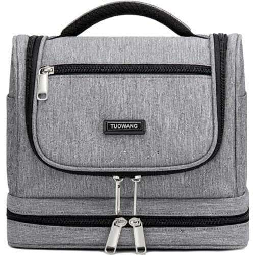 Women Cosmetic Bag Travel Double-deck Makeup Organizer Waterproof Large Toiletry Bags Kosmetyczka Necessaire Beauty Case