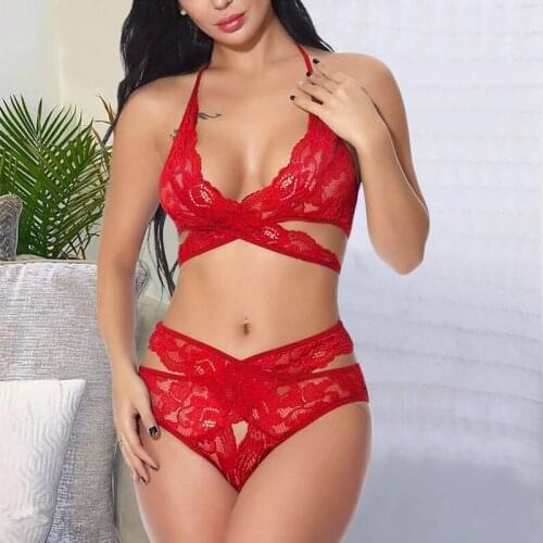 Womens Lingerie Sexy Lace Lingerie Sexy Hot Erotic Costumes Womens Transparent Sex Underwear Nightwear Female Temptation