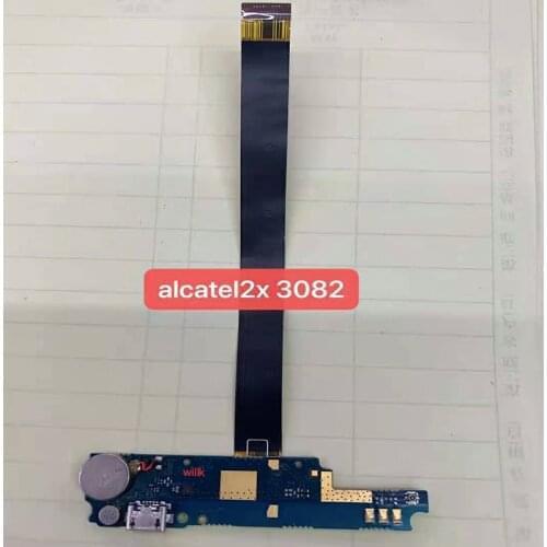 10pcs for NEW USB Port Charging Board For Alcatel 2X 3082 USB Charging Dock Port Flex cable Repair Parts
