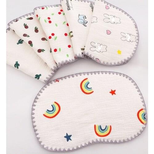 10 Layers Cotton Gauze Pillow Newborn Baby Flat Pillow Newborn Baby Small Pillow Towel Baby Spring Summer Infant Accessories