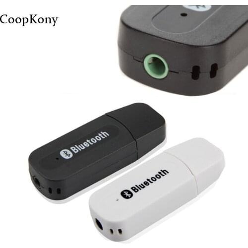 Coopkony 3.5mm Jack Bluetooth Receiver Bluetooth Audio Music Wireless Receiver Adapter Car Aux Cable Free for Speaker Headphone