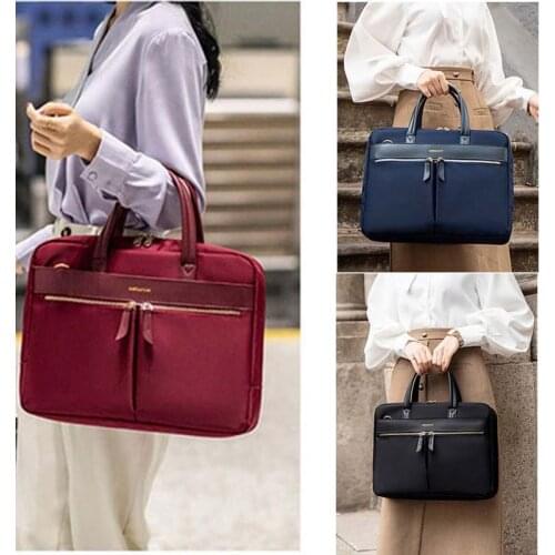 Women Men Briefcase Business Bag Messenger Bags Computer Laptop Handbag Large Capacity Handbag Shoulder bag