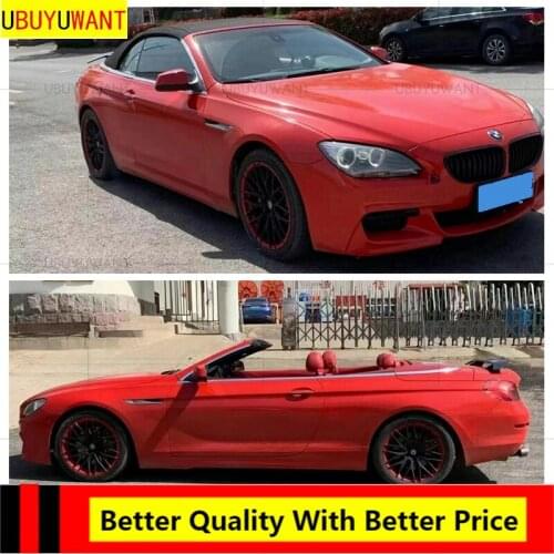 EPFBSQP Car Styling ABS Material And Surface Carbon Fiber Rear Spoiler For 2012 2013 2014 2015 2016 BMW F13 F06 640i 650i M6