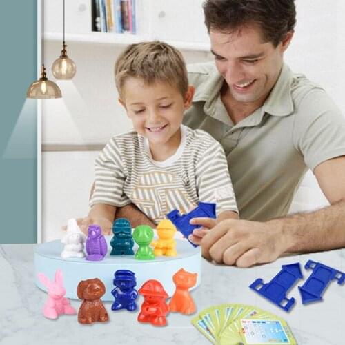 Puzzle Games Educational Toys For Children Creative Jigsaw Puzzle Learning The Logical Coaching Game Kids Developing Desktop Toy