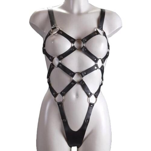KingMistres Black And White Swimwear
