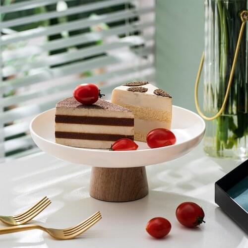 Nordic Home Decoration Trays Decorative Living Room Coffee Table Snacks Dessert Plate Fruit Bowl Kitchen Piastic Tray Home Decor