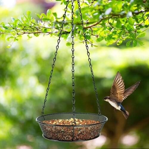 Hanging Bird Feeding Tray Bird Feeder Hanging Tray Used for Bird Feeder Outdoor Courtyard Garden Decoration
