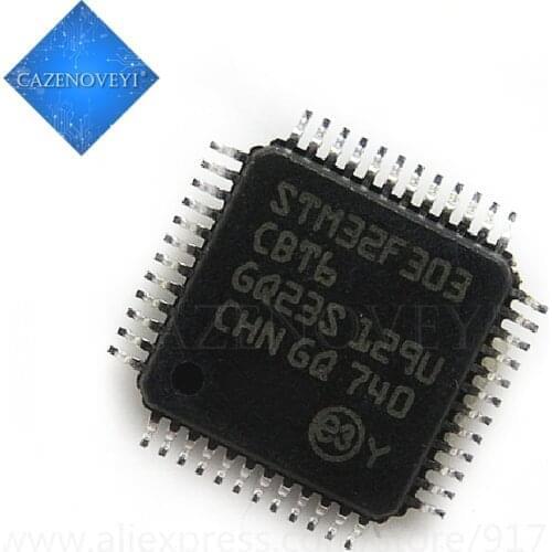 1pcs/lot STM32F303CBT6 STM32F303 QFP-48 In Stock