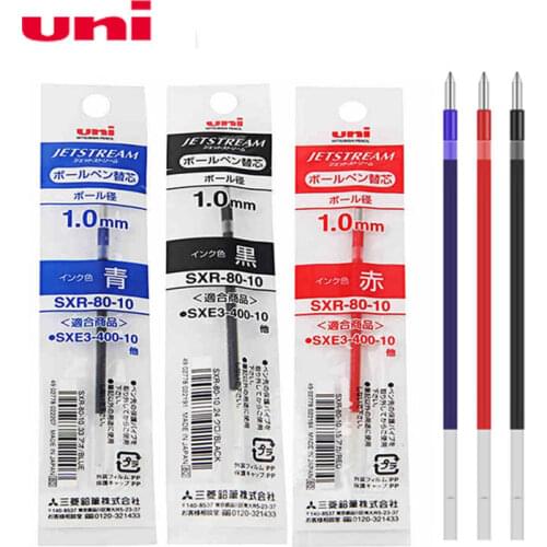 2019 UNI SXR-80-10 Brand 6 Pieces/Lot Super Smooth Writing Japanese Gel Pen Refill 1.0mm