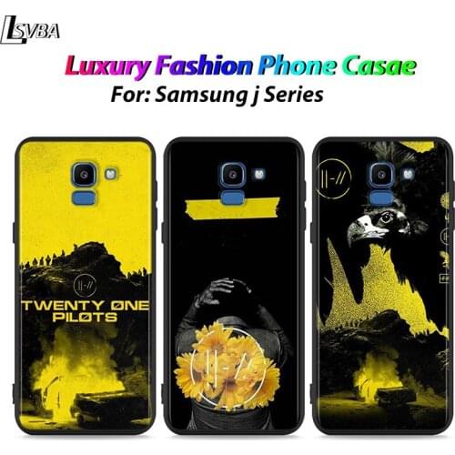Black Shell Twenty One Pilots 21 Pilots for Samsung Galaxy J7Duo J2 J4 Core J6 J4 Plus J8 J3 J7 J5 Prime 2018 2017 Phone Case