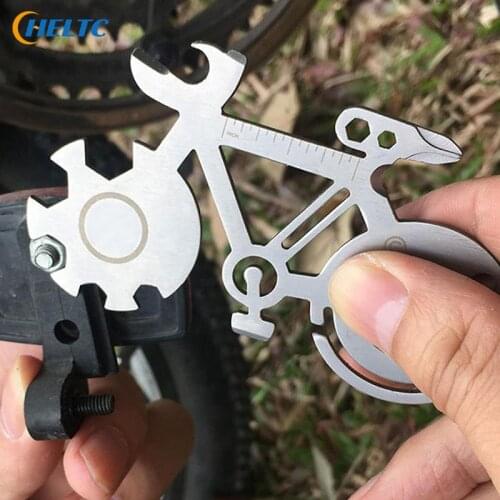 Bicycle Repair Wrench Card Multi-purpose Bicycle Shaped Repair Tools 4/5/6/7/8.5cm Multi-purpose Mountain Bike Repair Wrench