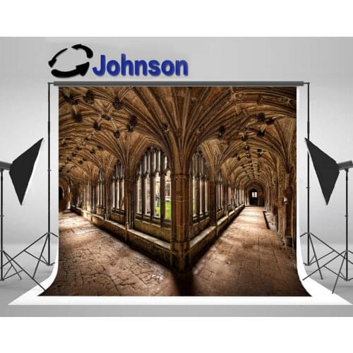 Lacock Cloisters Hallway Column Hogwarts photo backdrop High quality Computer print wall background
