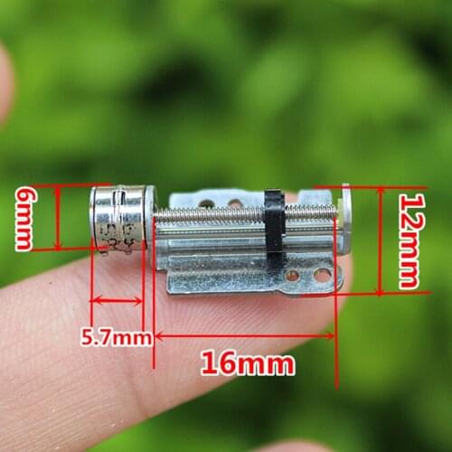 Mini Stepper Motors 2 Phases 4 Wires 3V-5V Micro Miniature Screw Rod Step Stepping Motor Electrical Equipment Supply