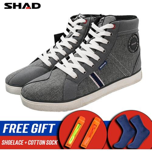 Motorcycle Boots Shad Breathable Wearable Motorbike Shoe Protector Dropproof Motocross Bike Cycling Shoes Riding Boots