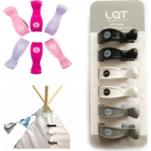 One Set Baby Play Gym Accessories Toy Lamp Pram Stroller Peg To Hook Cover Blanket Clips Car Organizer Toys