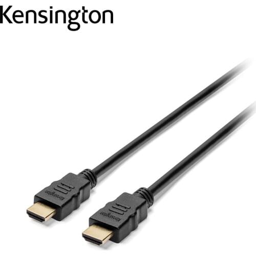 Kensington Original High Speed HDMI V2.0 Cable with Ethernet Gold Plated 6FT/1.8m for HDTV Projector K33020