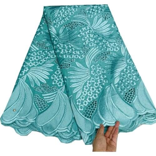 SJ Lace Lace Fabric Swiss Voile Lace In Switzerland Brode Autriche Coton 2021 Dubai High Quality Cotton Lace Material h3-10