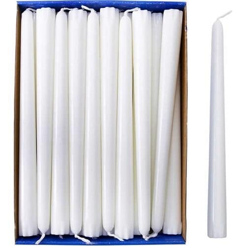 Mumvemum White Taper Candlestick Candle
