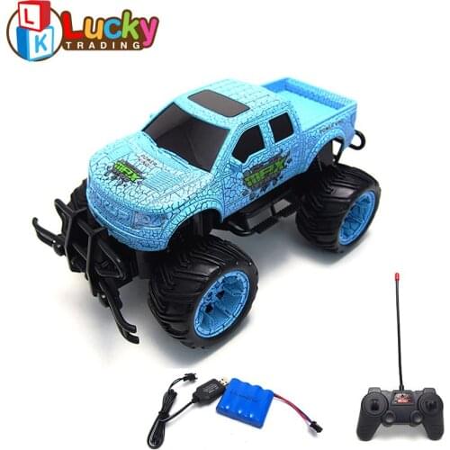 Unique Cool Big Wheels 4 Channels Remote Control Car Buggy Cross Country Vehicle off road rc Car carrinho de controle remoto