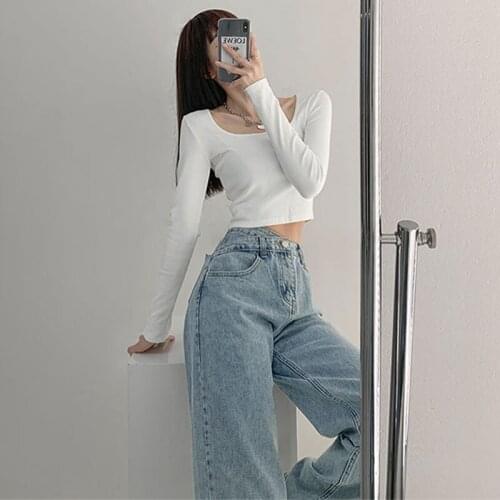 Женские свободные джинсы VDFHQJ China At AliExpress