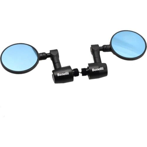 Motorcycle View Mirror Handle Bar End Mirrors For Benelli TNT 125 300 600 25 150 Leoncino Bn302 BJ150 Trk 502/302