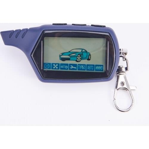 For the Russian version of Starline B9 dialog LCD cover box, two-way car alarm remote control auto start