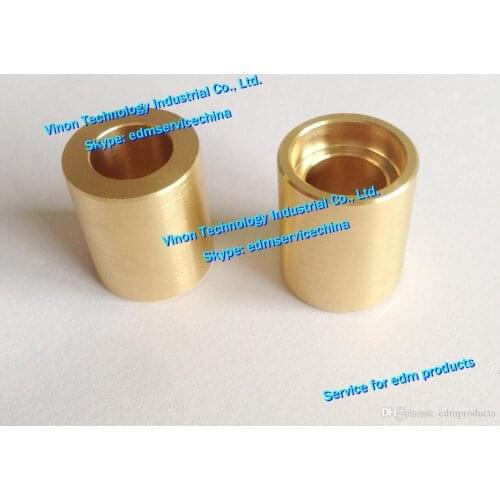 2pcs/lot) 100478679 Contact sleeve lower head Ø20xØ12x24t for ROBOFIL series, Charmilles edm spare parts 100.478.679