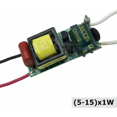 5-15)x1W 300mA Dimmable LED Power Driver, lighting transformer for High power CHIP LED