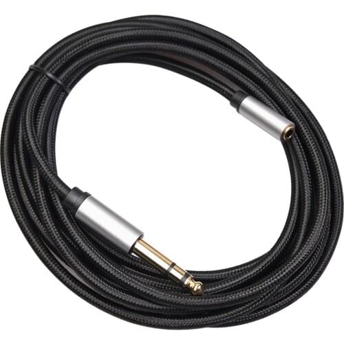 6.35mm 1/4 Male to 3.5mm 1/8 Female Audio Cable for Amplifier/Guitar/Piano/Phone 6.35 Jack to 3.5 mm