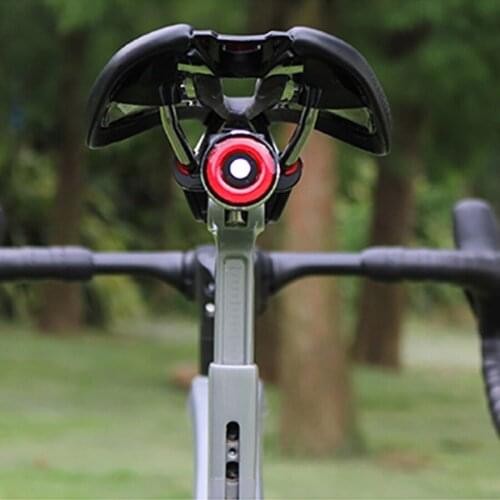 Bicycle Flashlight Cycling Bike Rear Light Auto Start/Stop Brake Sensing IP56 Waterproof LED Charging Bicycle Cycling Tail light